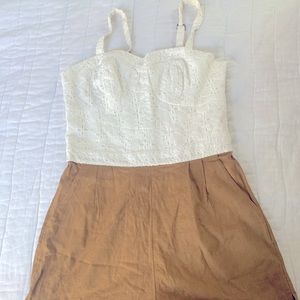 Anthropologie Romper XS worn once